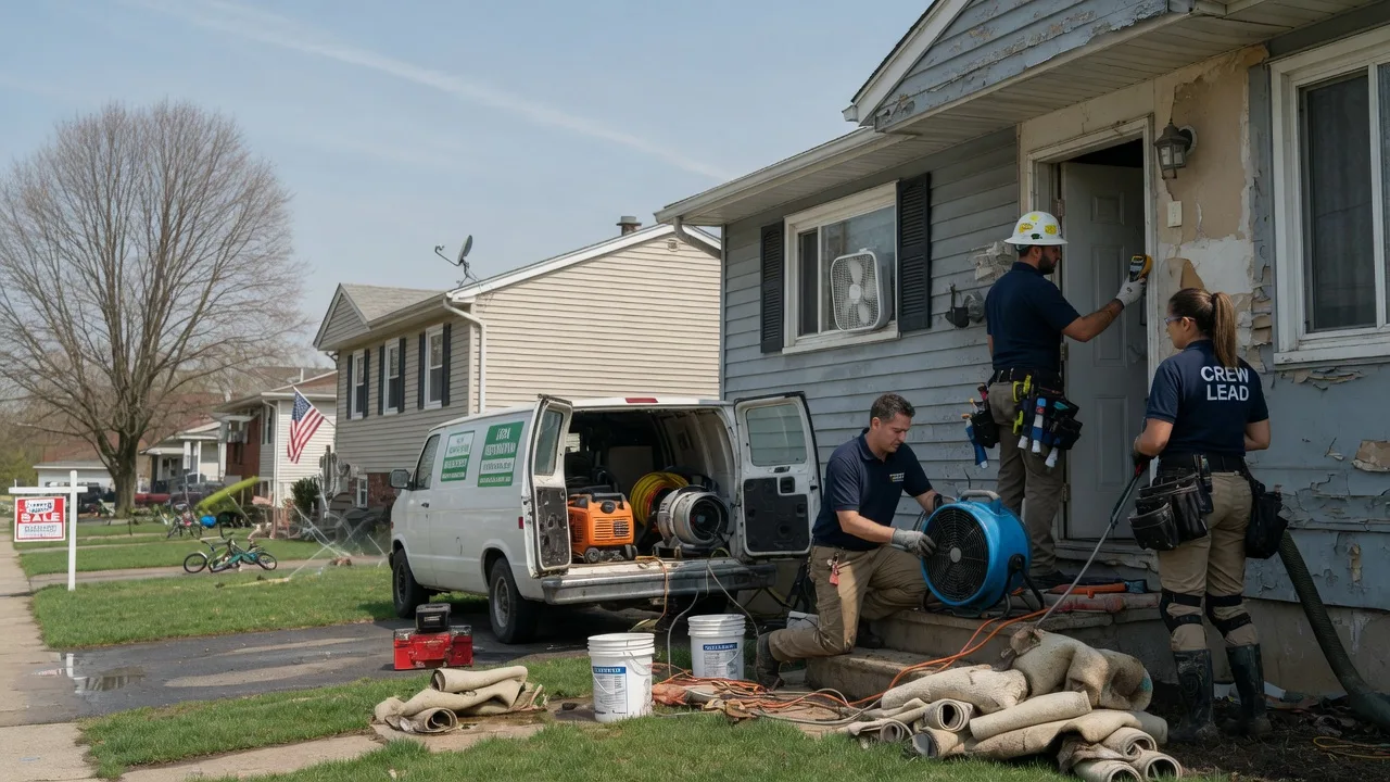 Flood Cleanup in Michigan Center, MI near me
