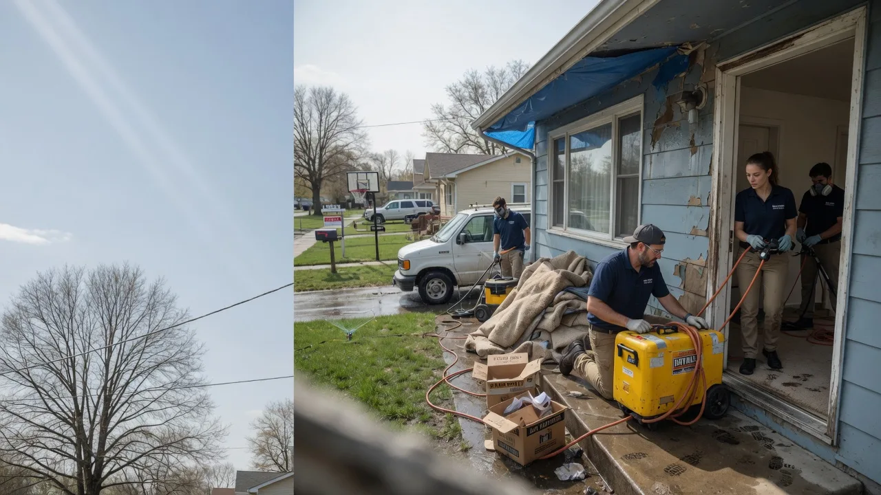 Basement Flood Cleanup in Michigan Center, MI near me